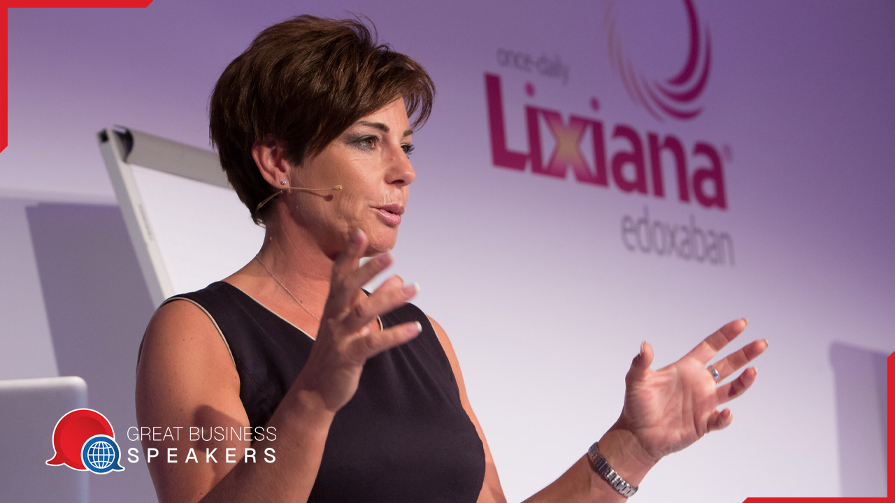 Penny Mallory hire international motivational speaker book at agent Great Business Speakers