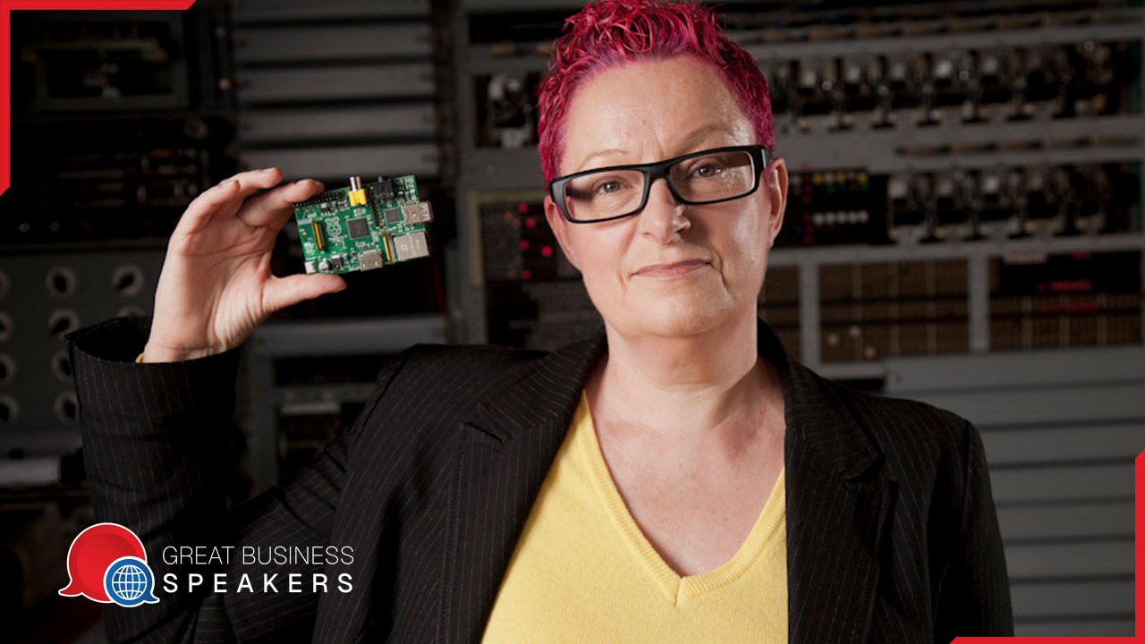 Prof Sue Black OBE hire professor of computer science speaker book at agent Great Business Speakers