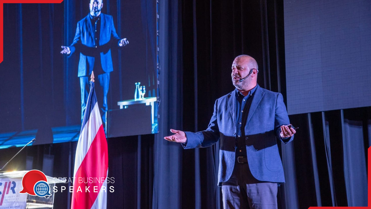 Richard Gerve hire leadership speaker book at agent Great Business Speakers...
