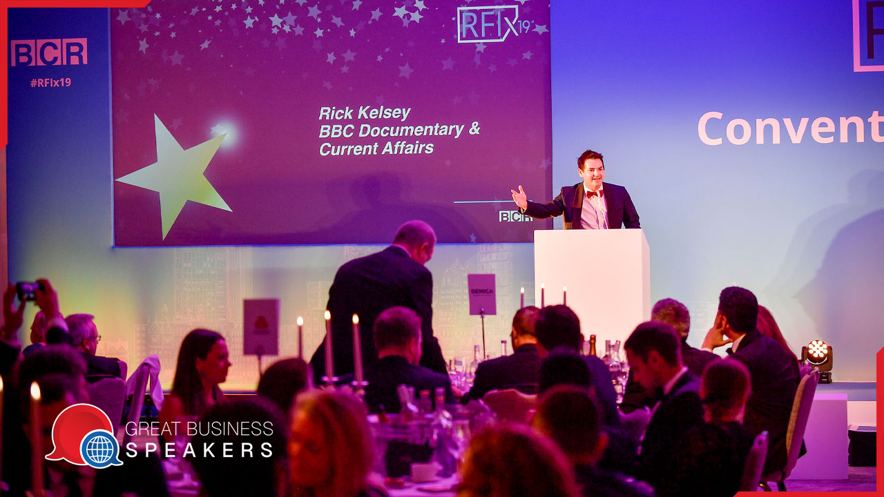 Rick Kelsey hire presenter speaker book at agent Great Business Speakers
