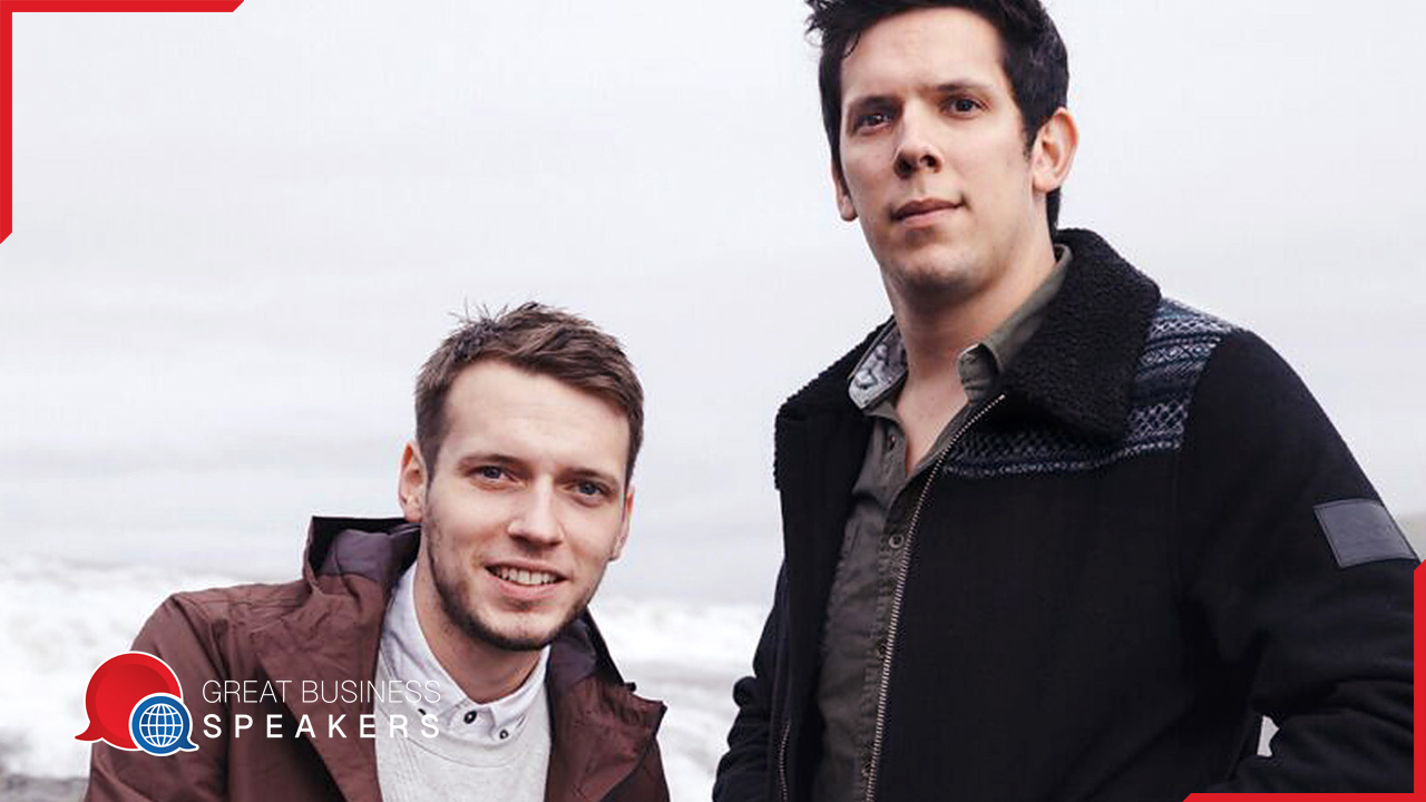 Rob and Paul Forkan Gandy Brothers hire social entrepreneur speaker book at agent Great Business Speakers