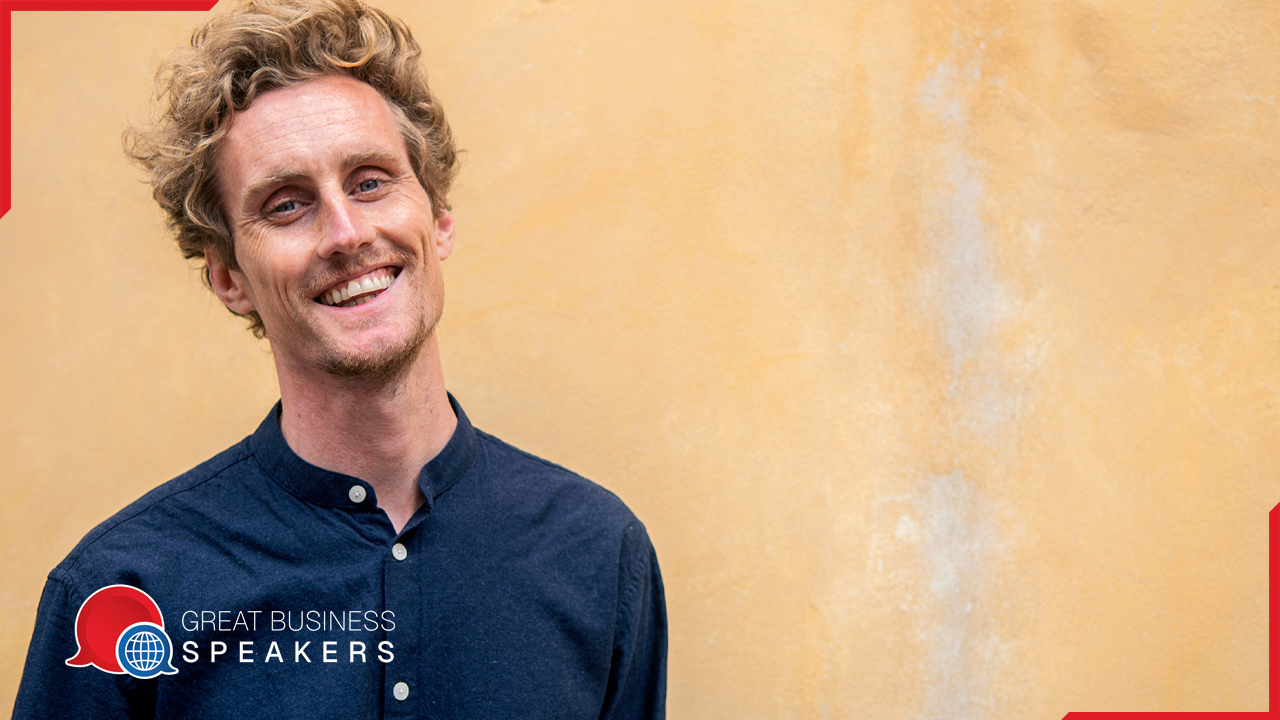 Ronan Harrington hire futurists speaker book at agent Great Business Speakers