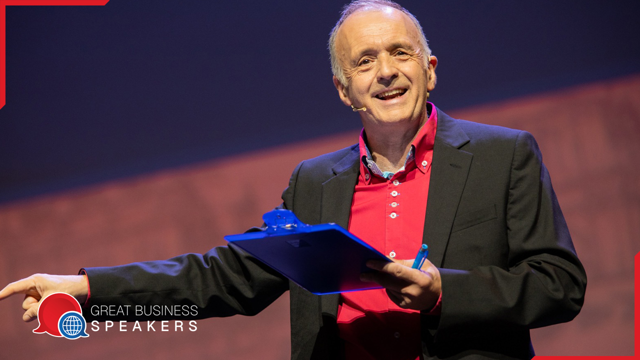 Roy Sheppard hire moderator speaker book at agent Great Business Speakers
