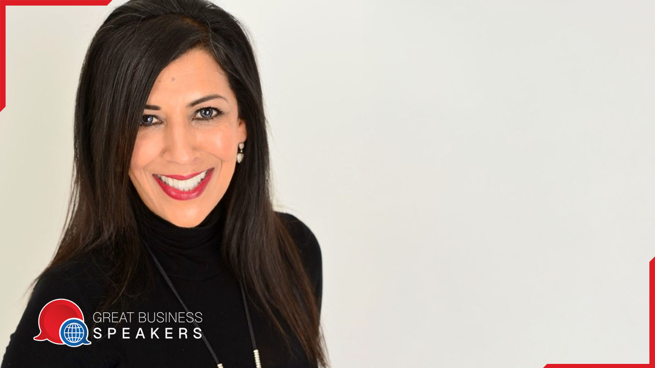 Ruby Malik hire inspirational speaker book at agent Great Business Speakers