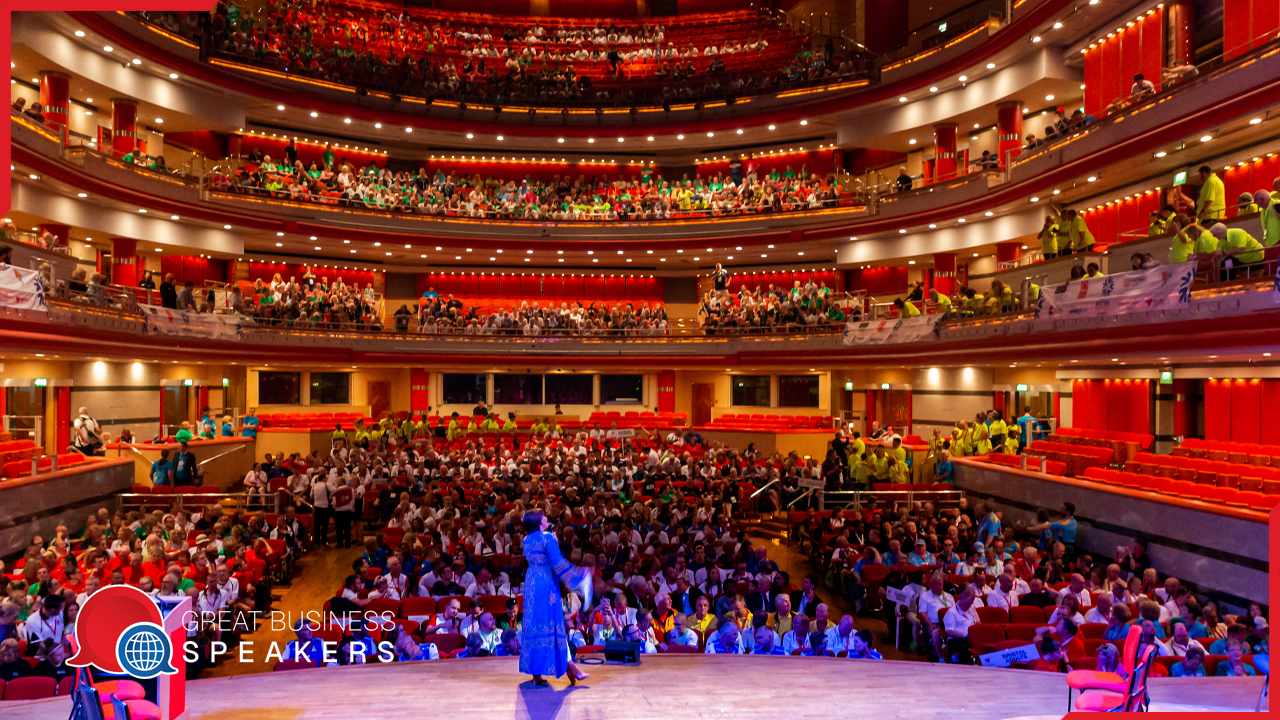 Sally Bee hire motivational speaker book at agent Great Business Speakers