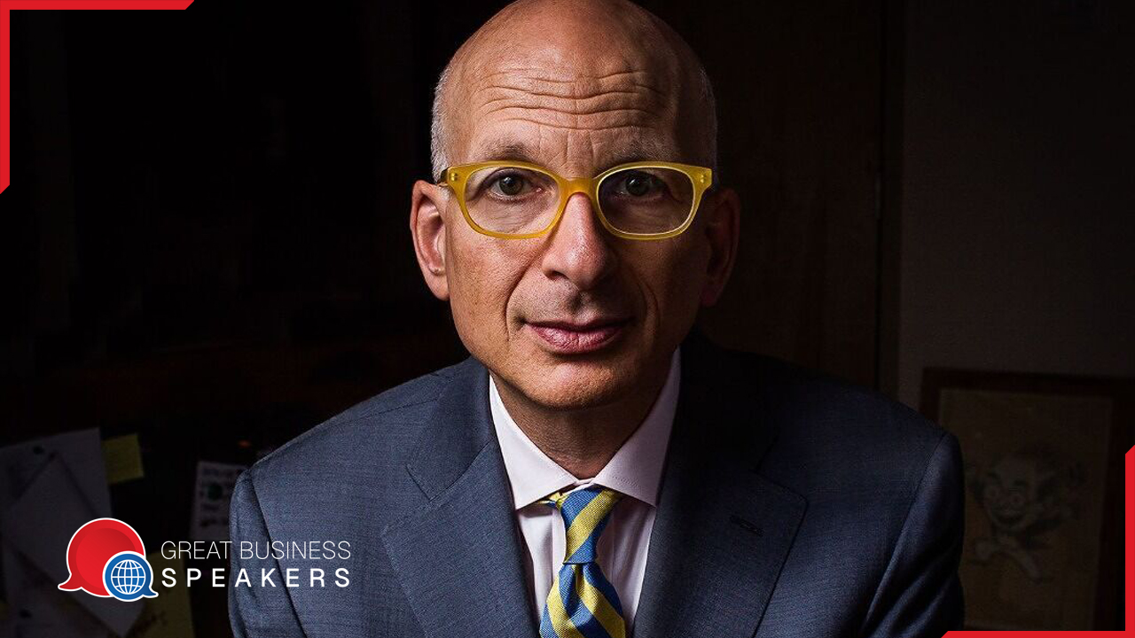 Seth Godin hire best-selling Author speaker book at agent Great Business Speakers
