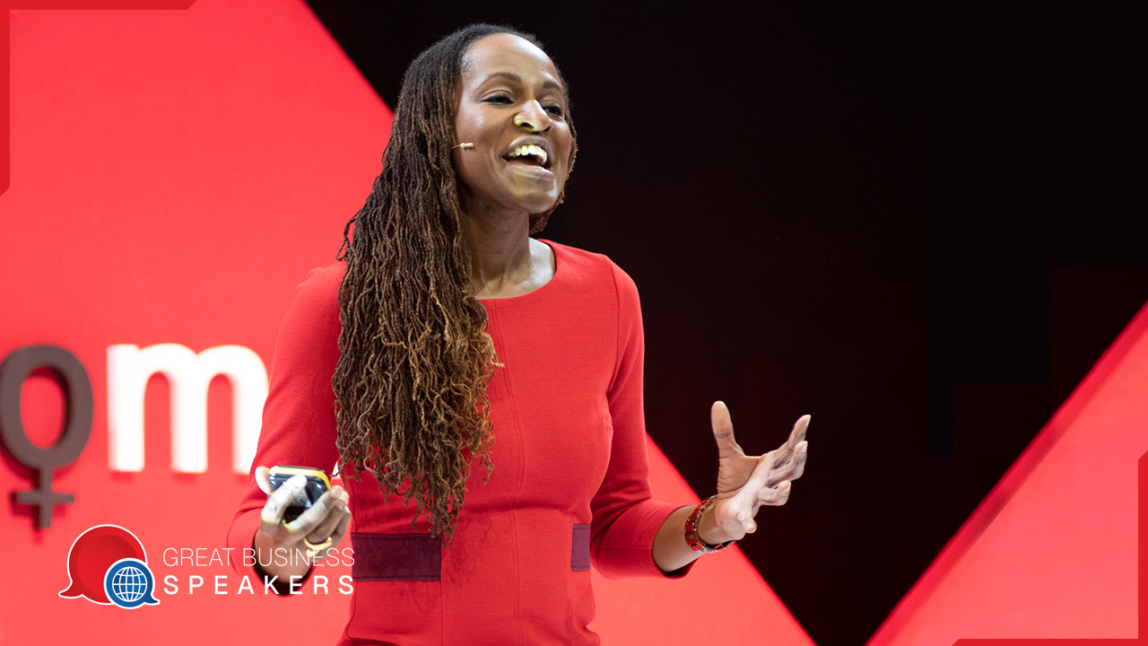 Shola Kaye hire leadership speaker book at agent Great Business Speakers