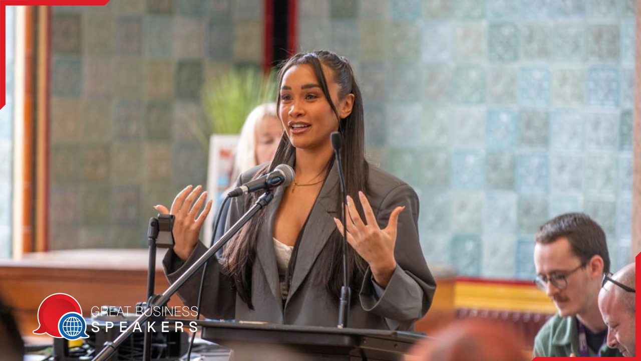 Sian Gabbidon hire British Businesswoman speaker book at agent Great Business Speakers