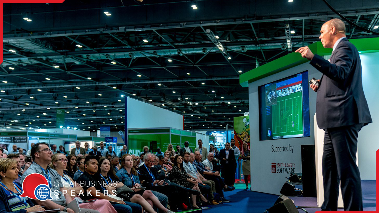Sir Clive Woodward hire World Cup Winning head coach speaker book at agent Great Business Speakers