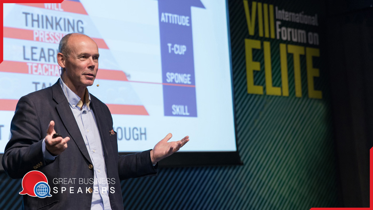 Sir Clive Woodward hire World Cup Winning head coach speaker book at agent Great Business Speakers