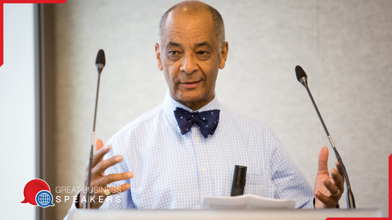 Sir Kenneth Olisa hire business speaker book at agent Great Business Speakers