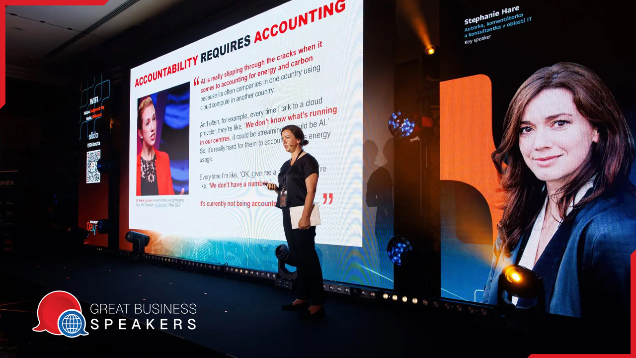 Stephanie Hare hire leading author speaker book at agent Great Business Speakers