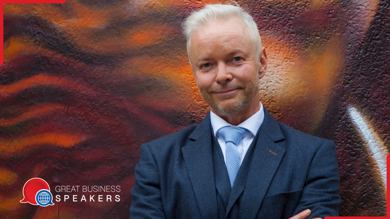 Steve Ashton hire leadership speaker book at agent Great Business Speakers