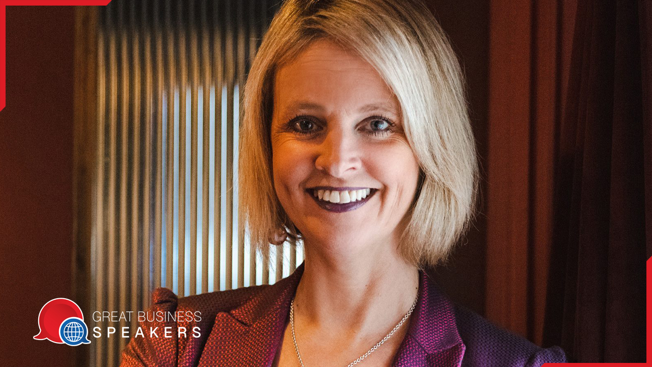 Susannah Schofiled OBE hire female business speaker book at agent Great Business Speakers