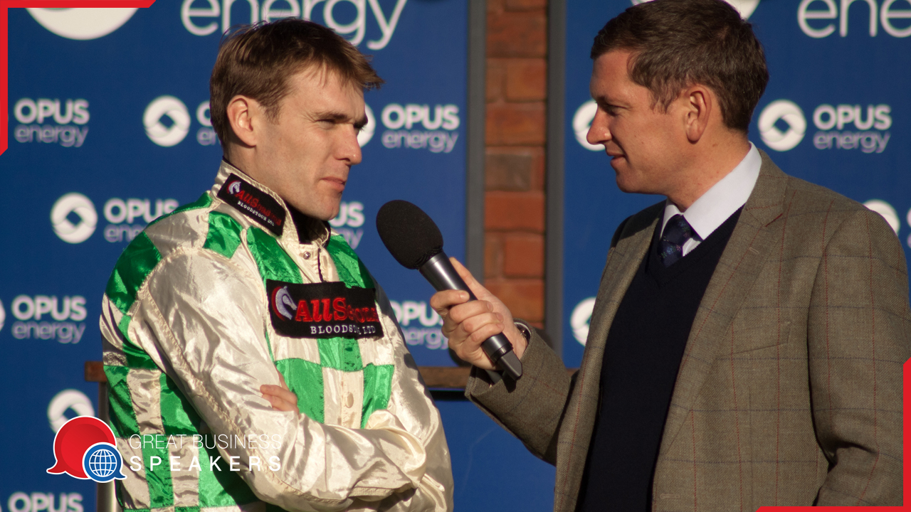 Tom Scudamore hire retired jockey speaker book at agent Great Business Speakers