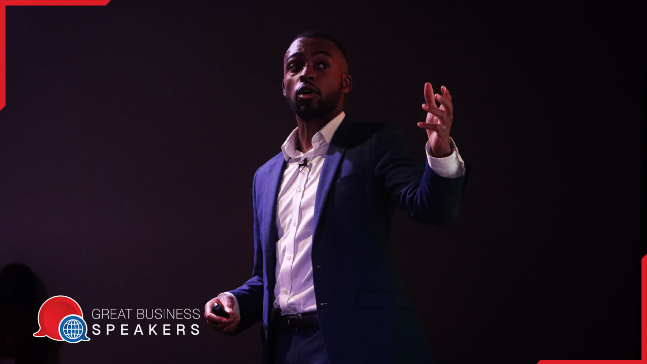Victor Sosanya hire educational speaker book at agent Great Business Speakers