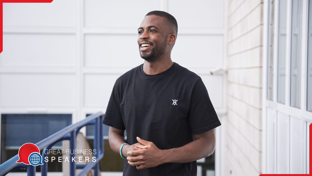 Victor Sosanya hire educational speaker book at agent Great Business Speakers