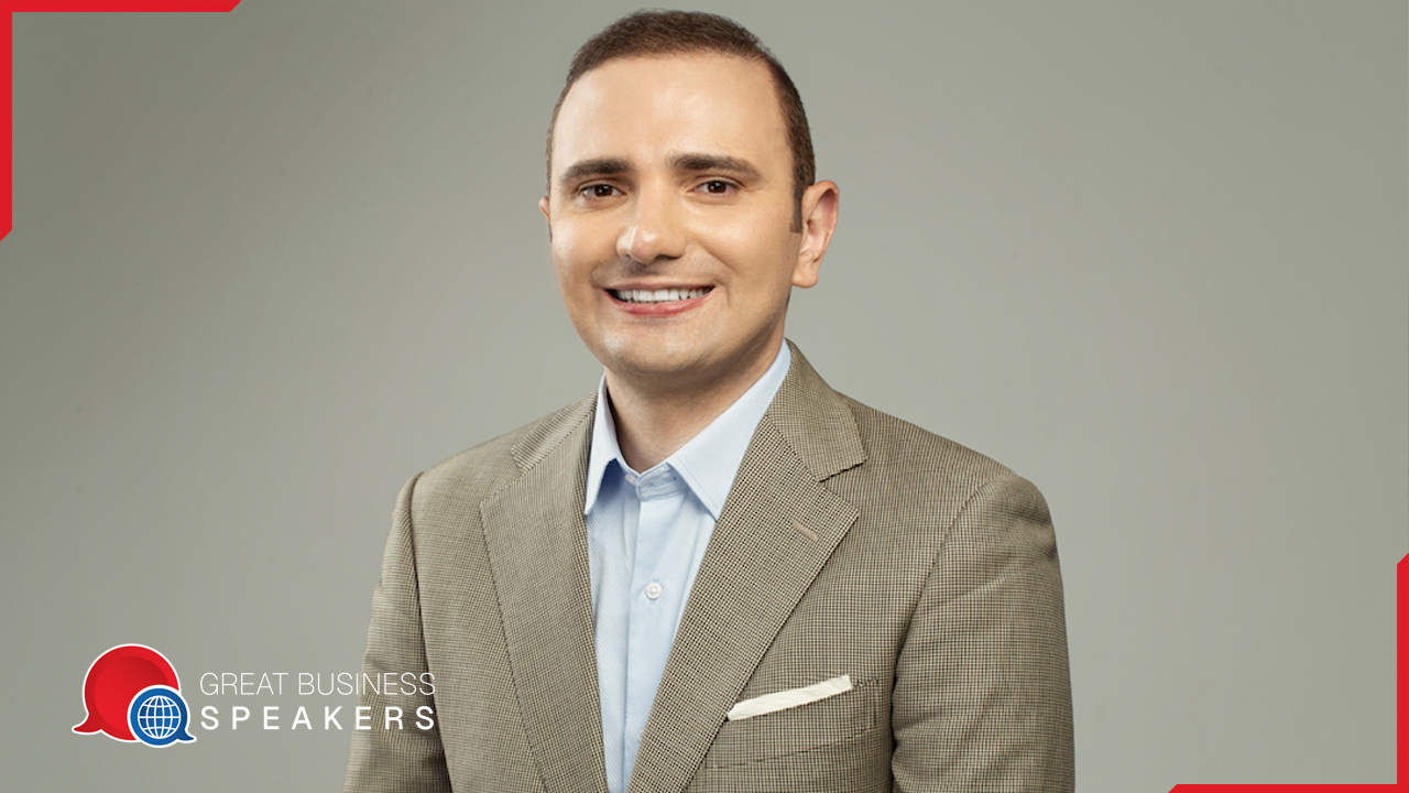 Vladimer Botsvadza hire marketing thought leader speaker book at agent Great Business Speakers