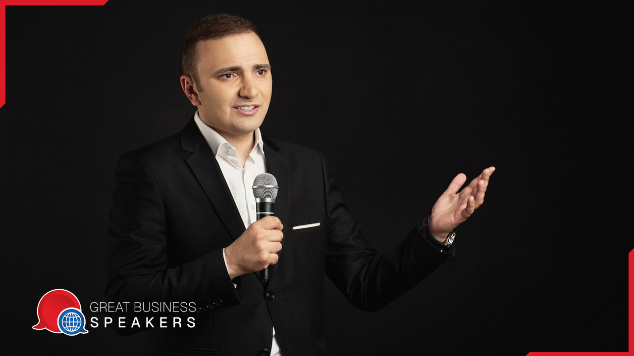 Vladimer Botsvadza hire marketing thought leader speaker book at agent Great Business Speakers