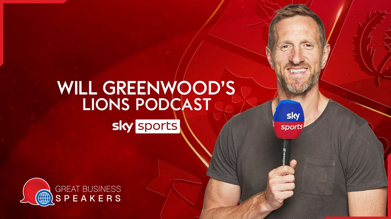 Will Greenwood hire former England Rugby player speaker book at agent Great Business Speakers