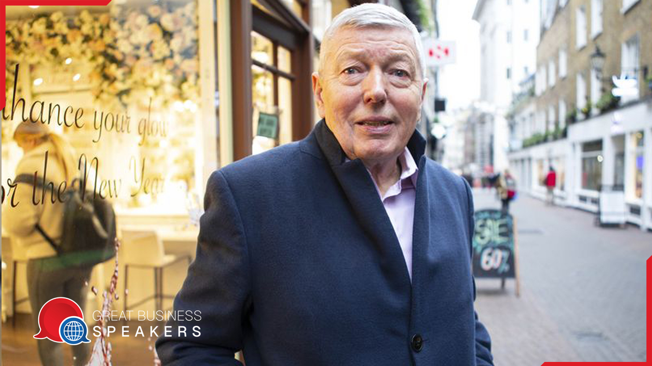 Alan Johnson hire politics speaker book at agent Great Business Speakers