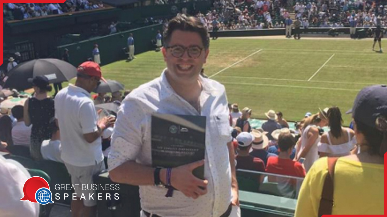 Alexander Wood hire keynote speaker book at agent Great Business Speakers