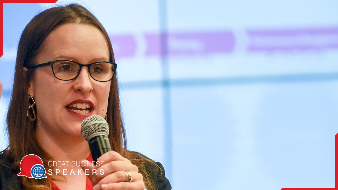 Anna-Joy Richards hire thought leader speaker book at agent Great Business Speakers