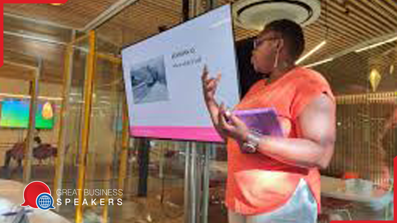 Beatrice Kabutakapua hire business storytelling coach speaker book at aget Great Business Speakers..