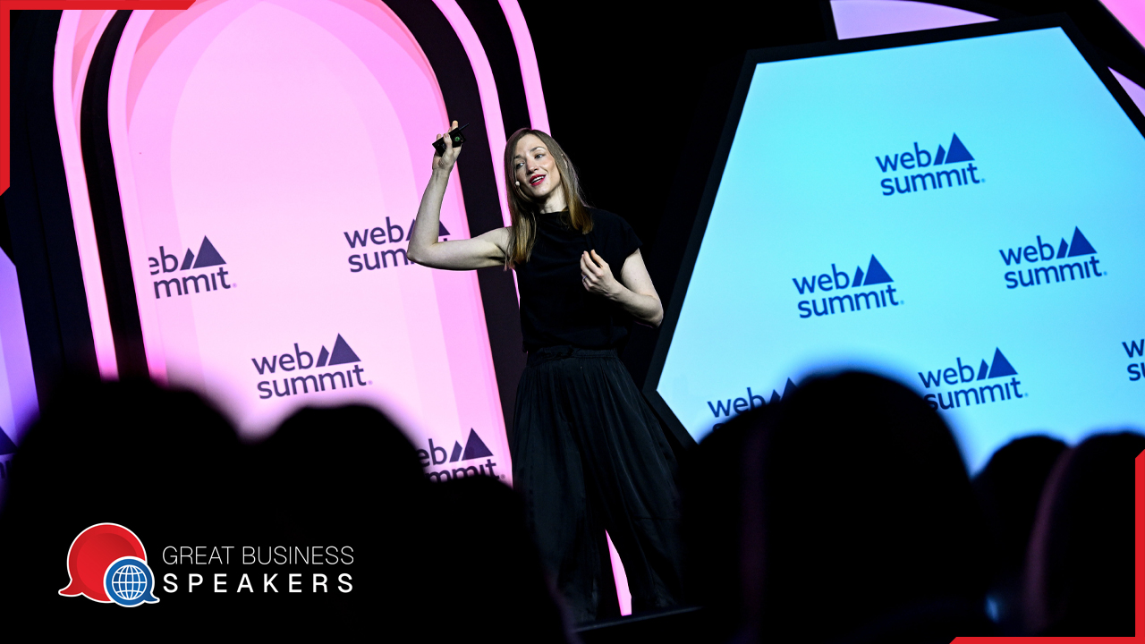 Cassie Kozyrkov hire AI speaker book at agent Great Business Speakers