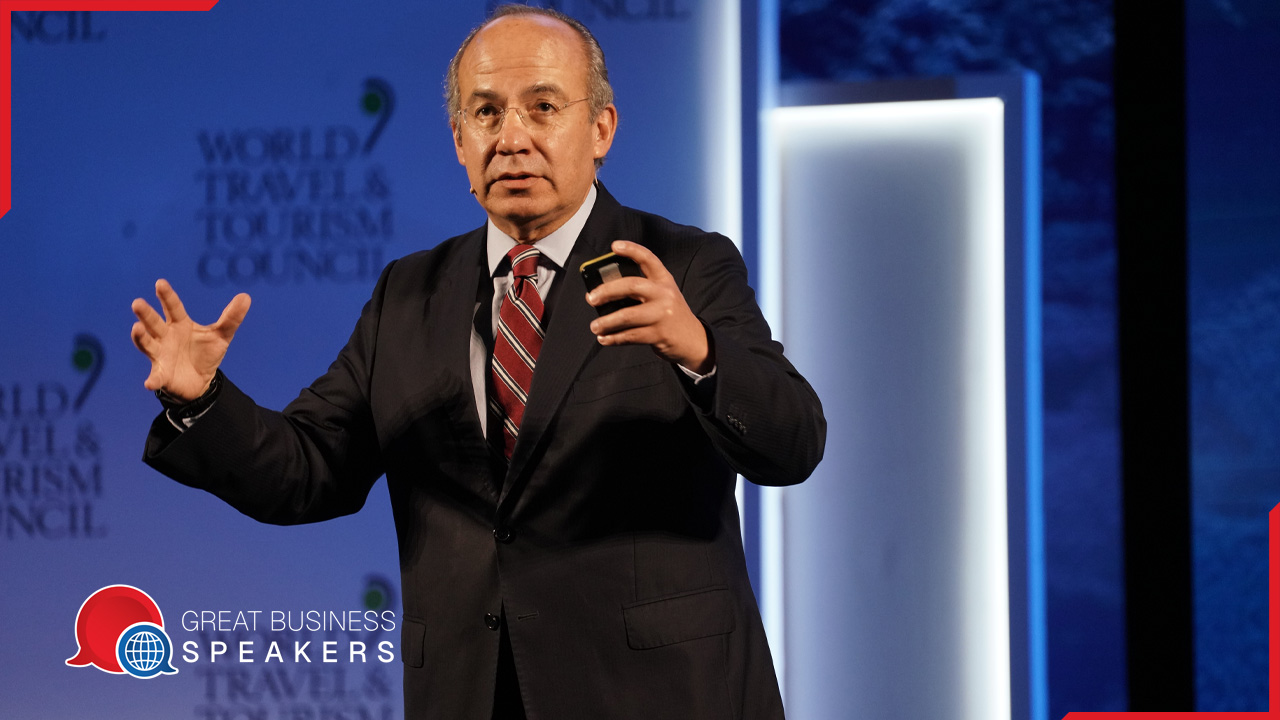 Felipe Calderon hire politician speaker book at agent Great Business Speakers