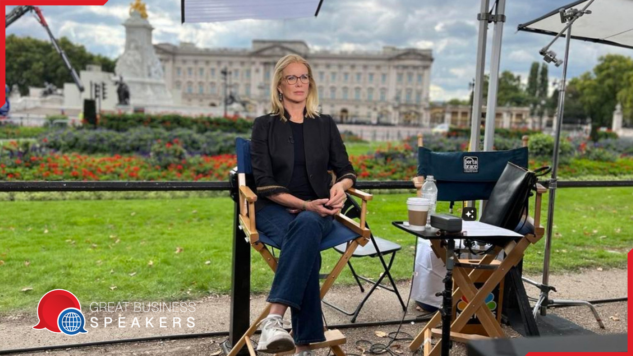 Katty Kay hire journalist speaker book at agent Great Business Speakers