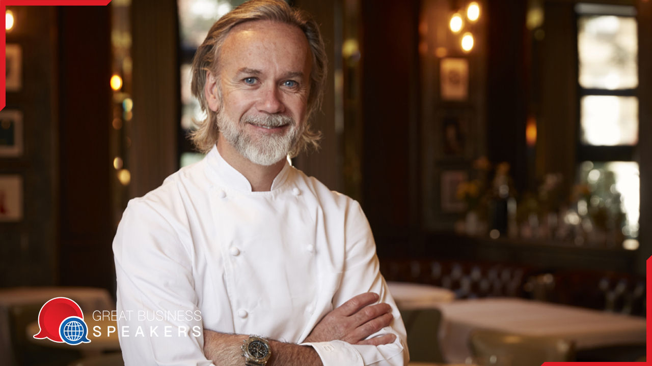 Marcus Wareing hire Chef speaker book at agent Great Business Speakers.