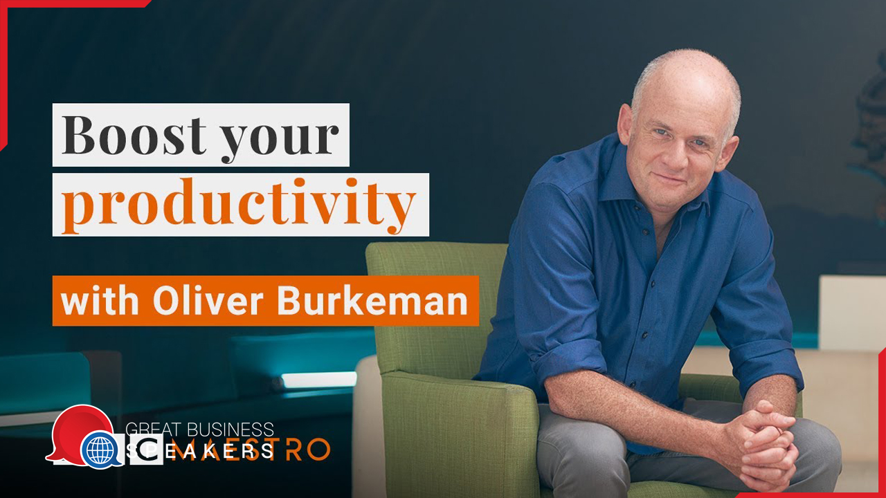 Oliver Burkeman hire British Author speaker book at agent Great Business Speakers