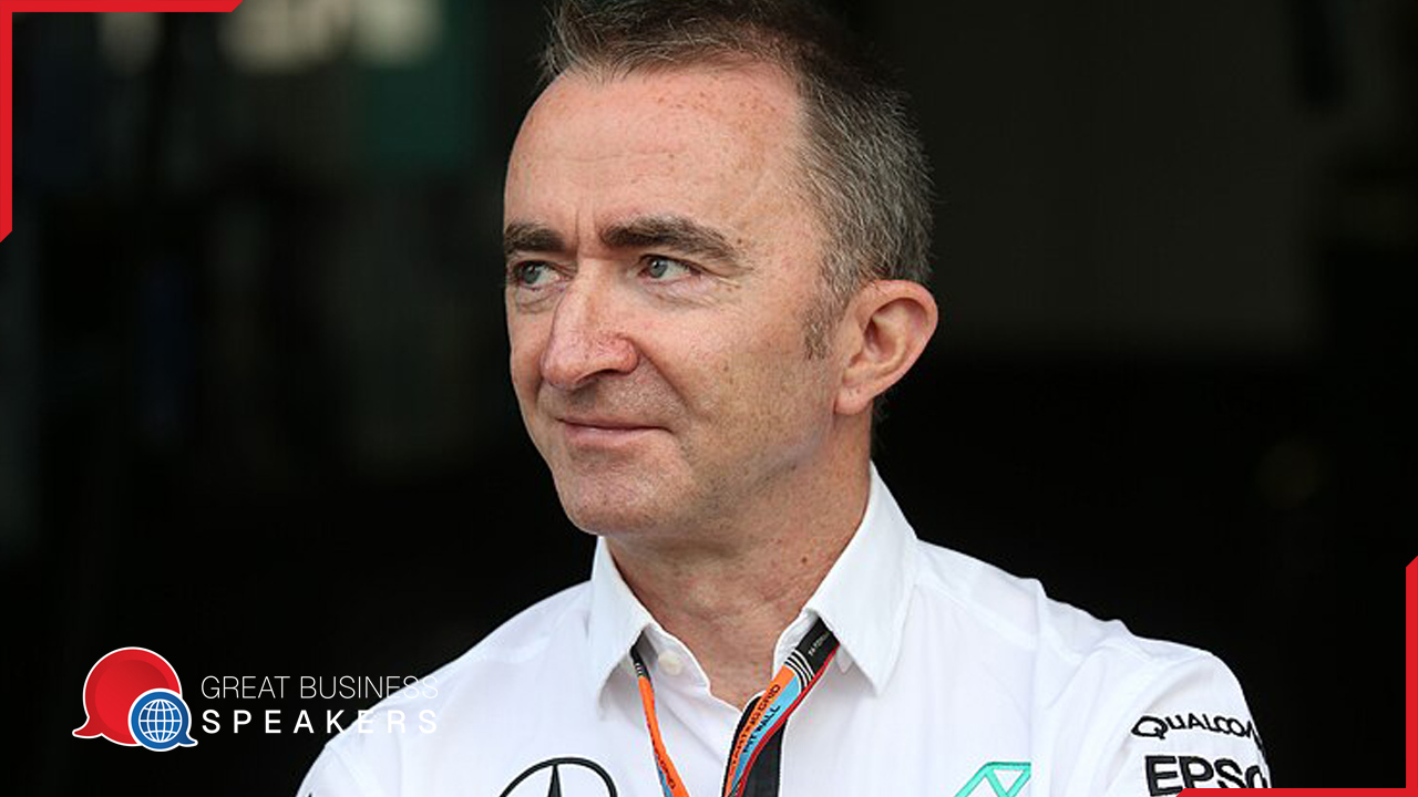 Paddy Lowe hire accomplished engineer speaker book at agent Great Business Speakers