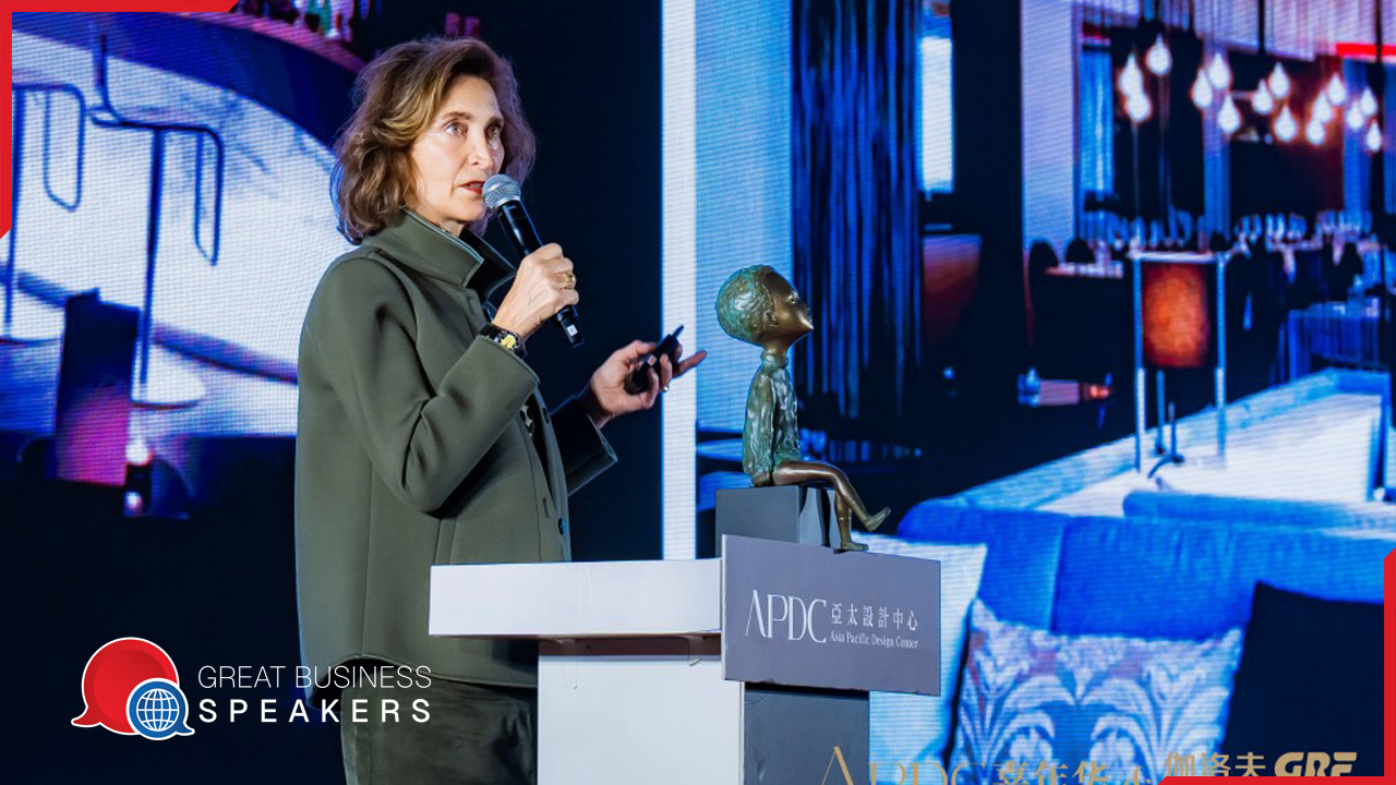 Yasmine Mahmoudieh hire award-winning architect speaker book at agent Great Business Speakers