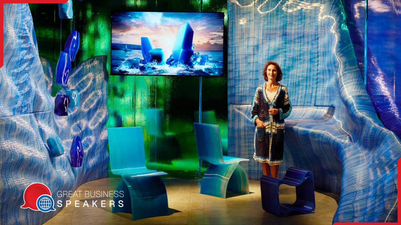 Yasmine Mahmoudieh hire award-winning architect speaker book at agent Great Business Speakers
