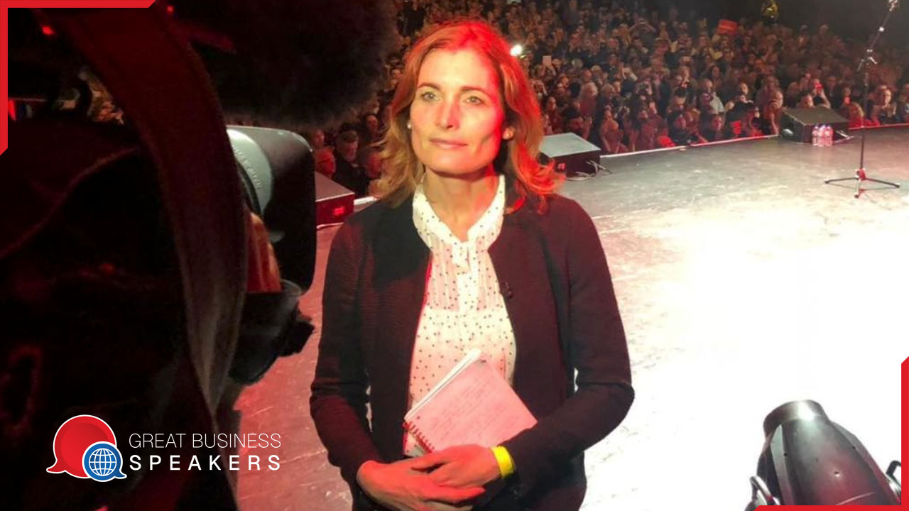 Romilly Weeks hire presenter speaker book at agent Great Business Speakers