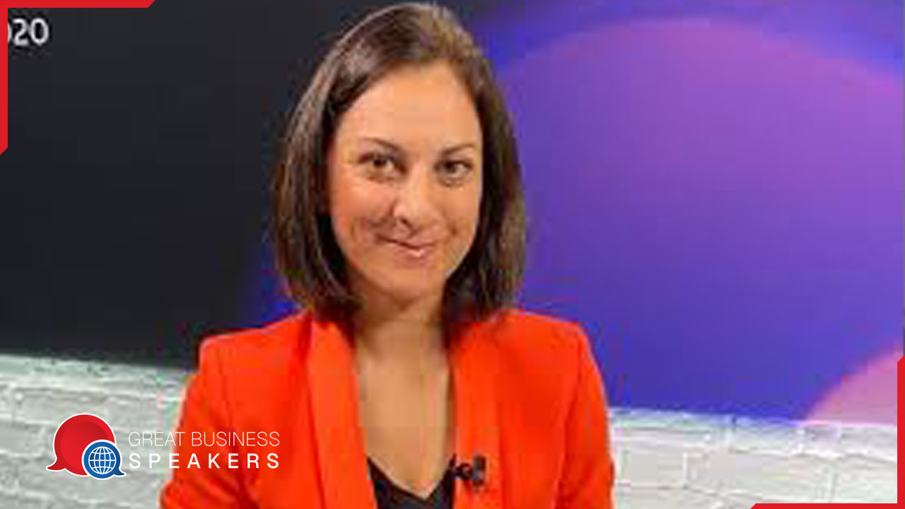 Sasha Qadri hire TV News presenter speaker book at agent Great Business Speakers.