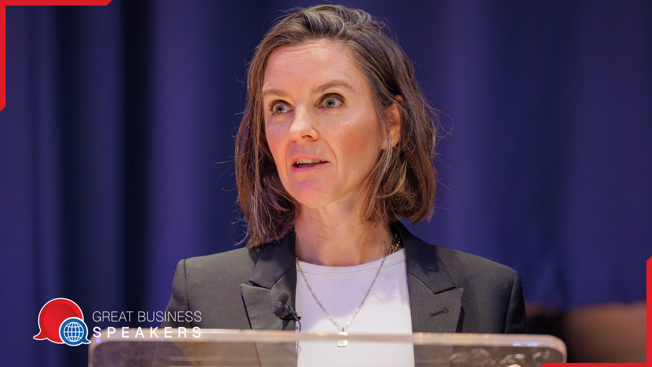 Alex Mahon hire business woman speaker book at agent Great Business Speakers