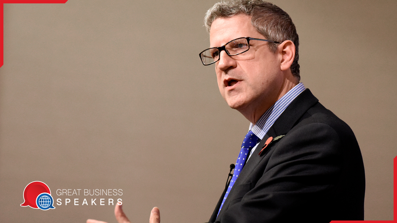 Lord Andrew Parker hire leadership speaker book at agent Great Business Speakers