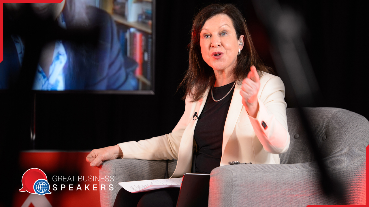 Lyse Doucet hire journalist speaker book at agent Great Business Speakers