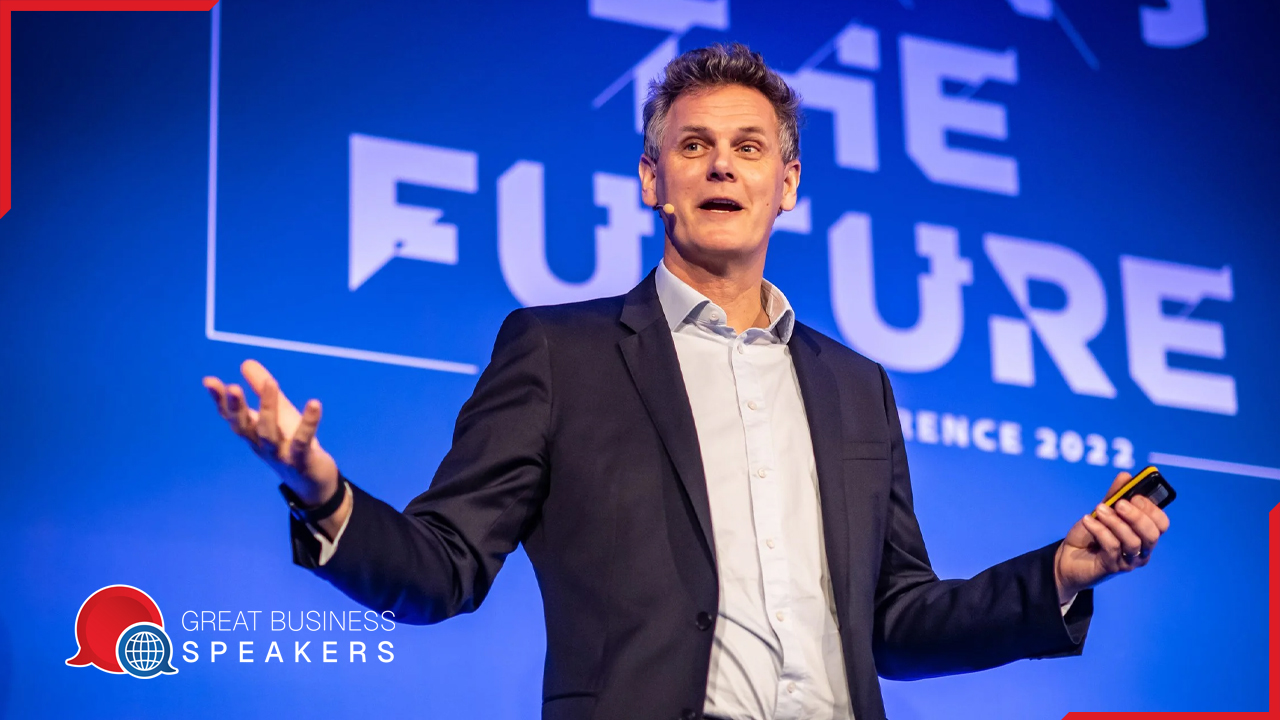 Caspar Craven hire futurist speaker book at agent Great Business Speakers