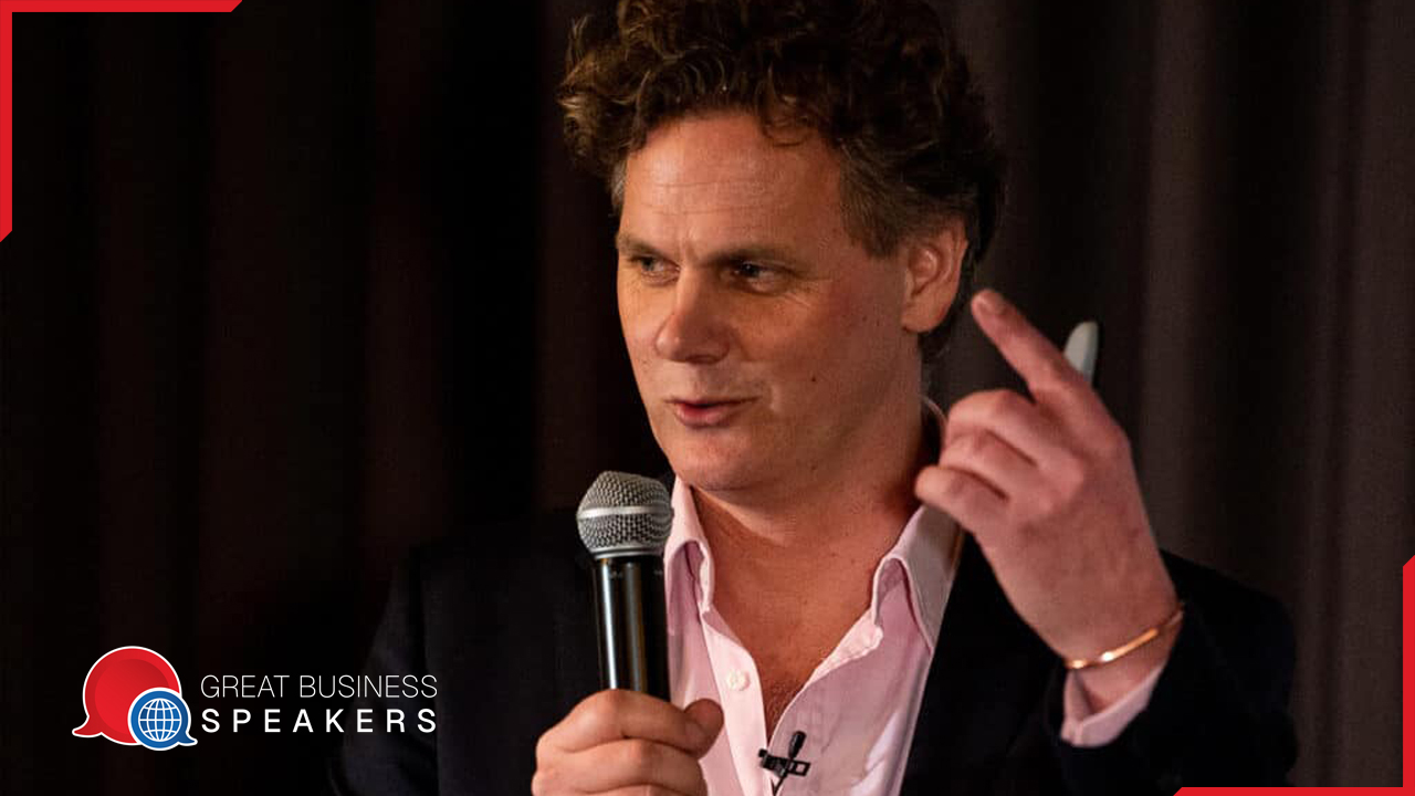 Caspar Craven hire futurist speaker book at agent Great Business Speakers