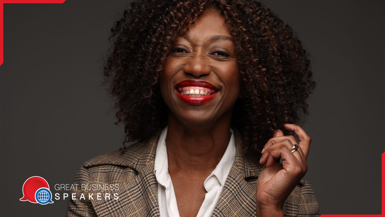 Gifty Enright hire Author speaker book at agent Great Business Speakers