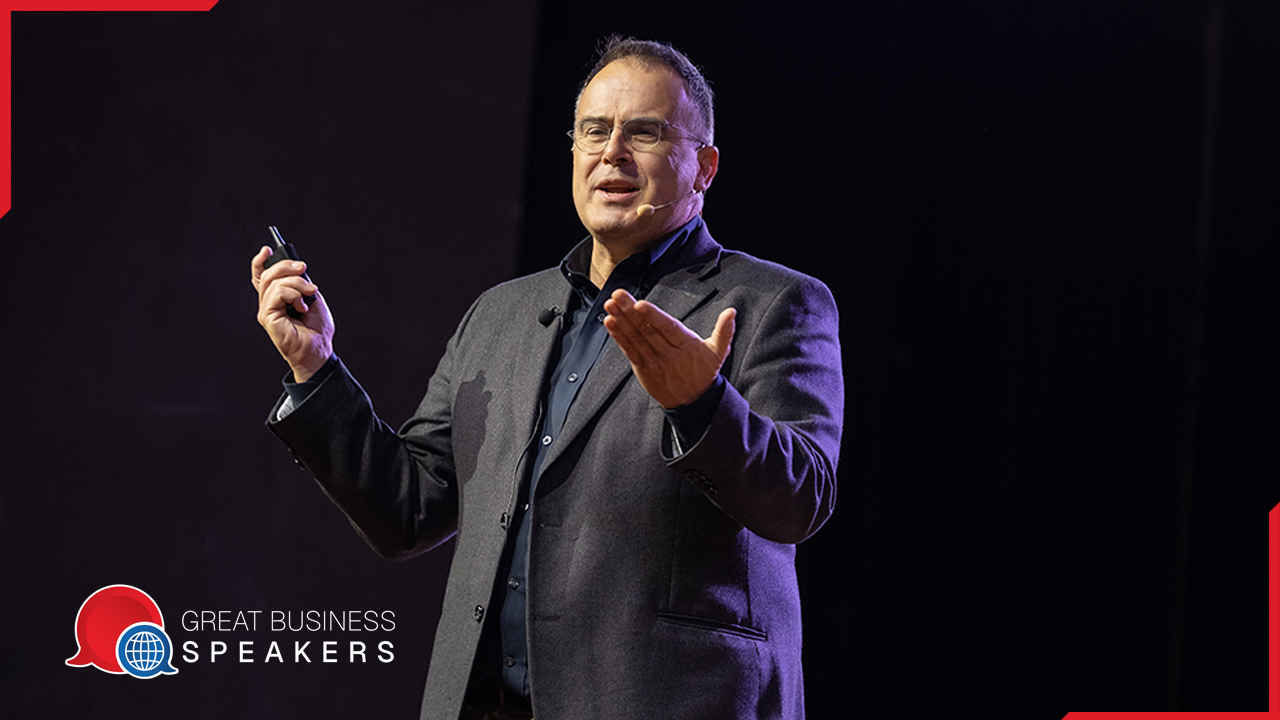 Bruce Whitifield hire business speaker book at agent Great Business Speakers