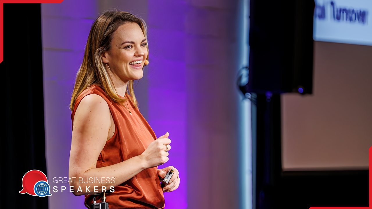 Kirsty Hulse hire keynote speaker book at agent Great Business Speakers