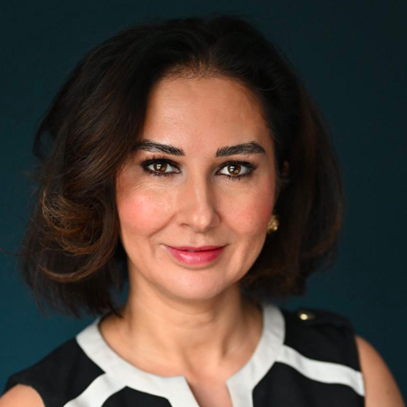 Belinda Parmar OBE empathy leadership communications diversity AI STEM Tech Davos WEF speaker at agent Great Business Speakers