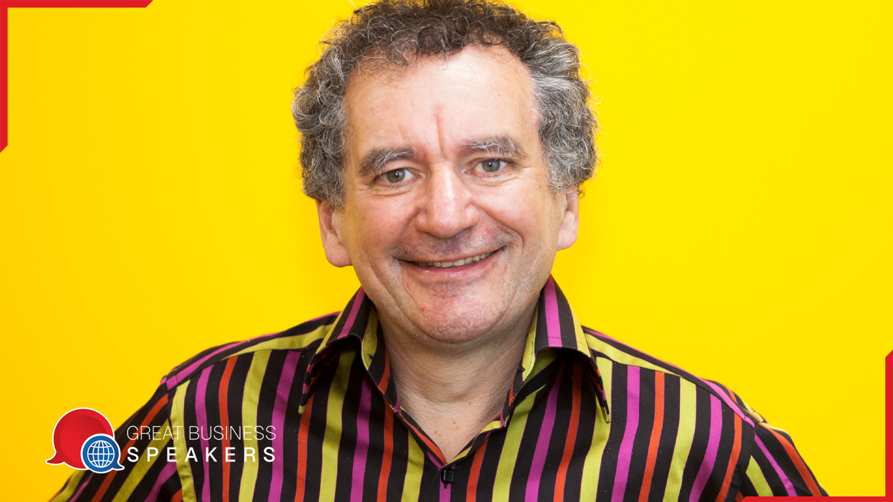 Henry Stewart hire founder of Happy Ltd speaker book at agent Great Business Speakers.