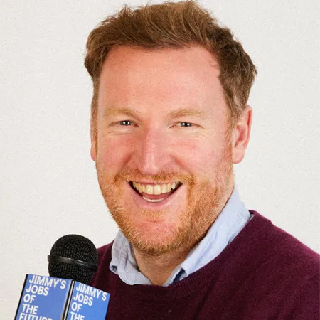 Jimmy McLoughlin hire podcaster Jimmys Jobs Podcaster adviser Prime Minister on technology and entrepreneurship speaker book at official speaker agent Great Business Speakers