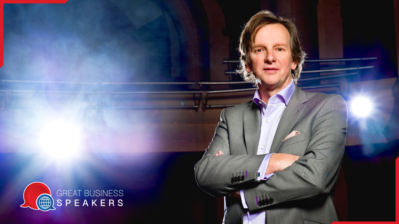 Nigel Barlow hire keynote speaker book at agent Great Business Speakers